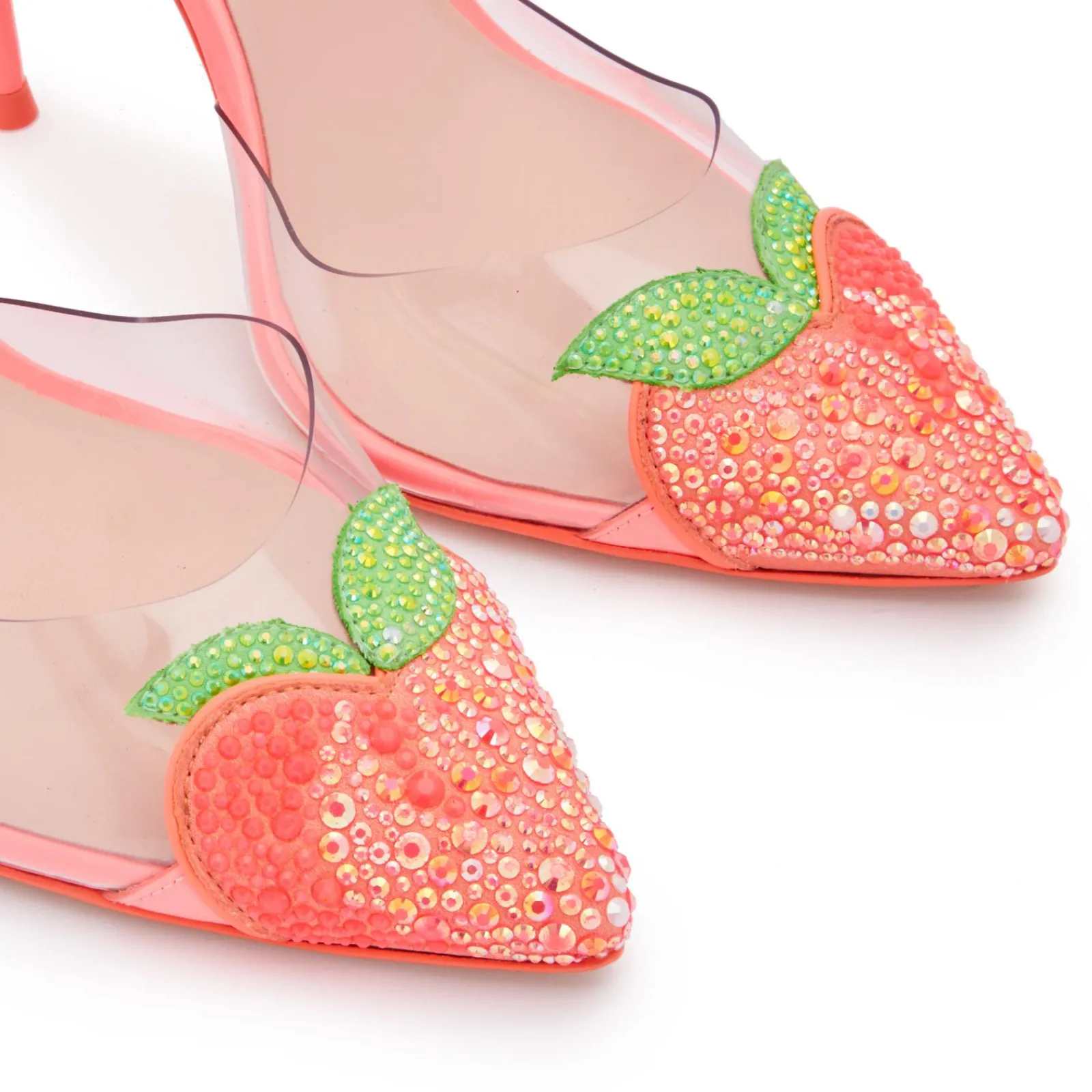 Sophia Webster Amora Peachy Slingback< PUMPS