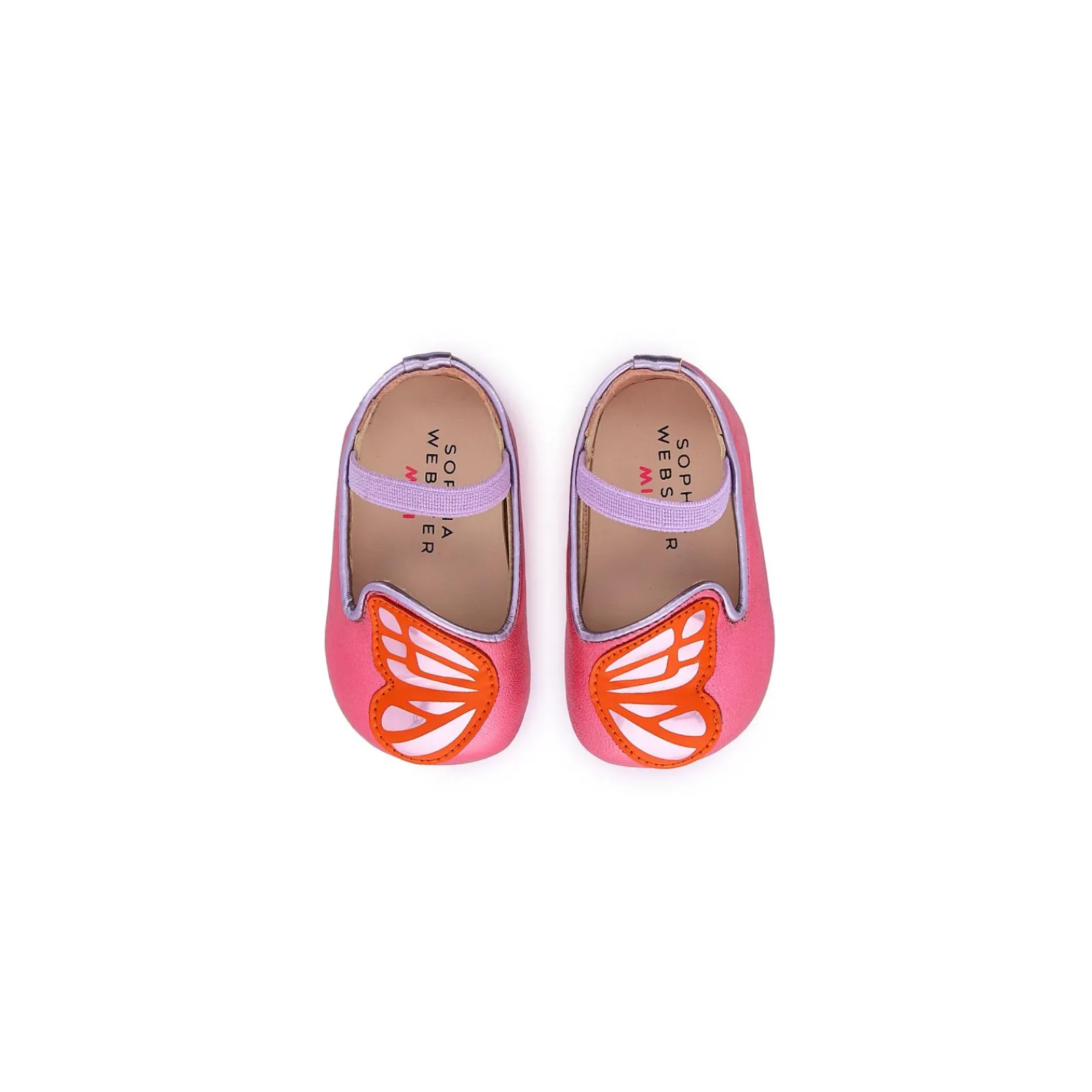 Sophia Webster Butterfly Embroidery Flat Baby< MATCHING MUM & MINI