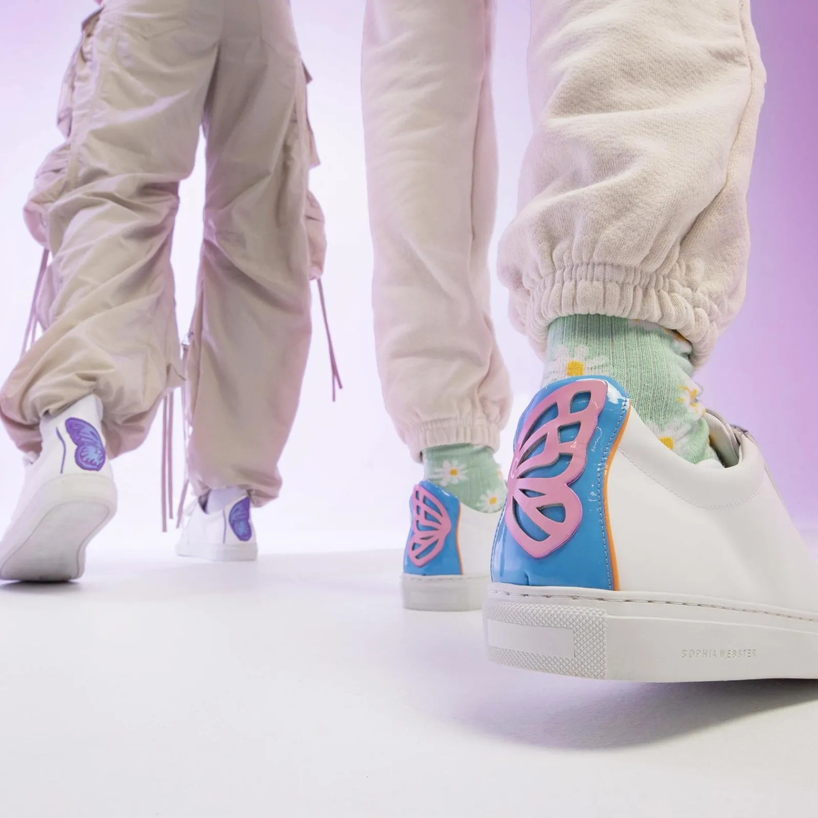 Sophia Webster Butterfly Sneaker< SNEAKERS|FLATS