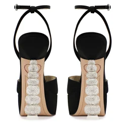 Sophia Webster Deya Crystal Platform Sandal< PLATFORMS|SANDALS