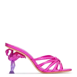 Sophia Webster Flo Flamingo Mid Mule< MOTHER OF THE BRIDE|WEDDING GUEST