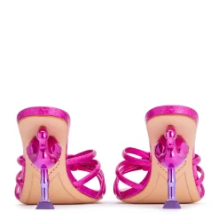 Sophia Webster Flo Flamingo Mid Mule< MOTHER OF THE BRIDE|WEDDING GUEST