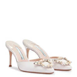 Sophia Webster Margaux Mid Mule< HEN DO EDIT|BRIDAL