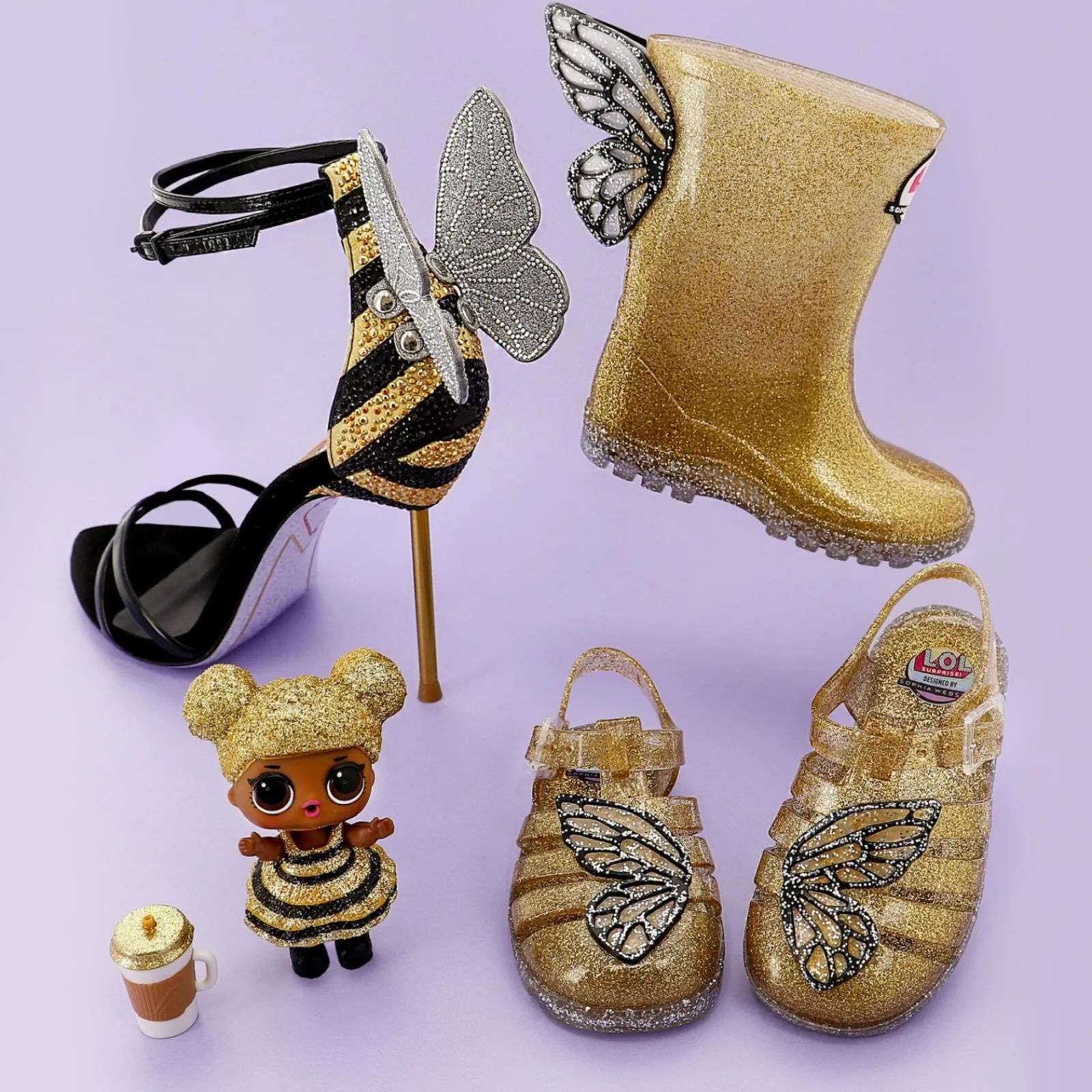 Sophia Webster Queen Bee Chiara Sandal< SW X LOL! SURPRISE COLLAB|MATCHING MUM & MINI