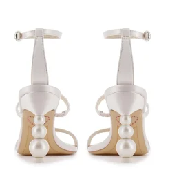 Sophia Webster Rosalind Pearl Mid Sandal< BRIDAL|UP TO SIZE 46