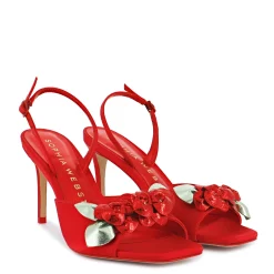 Sophia Webster Rosette Mid Sandal< WEDDING GUEST|MATCHING BAGS & SHOES