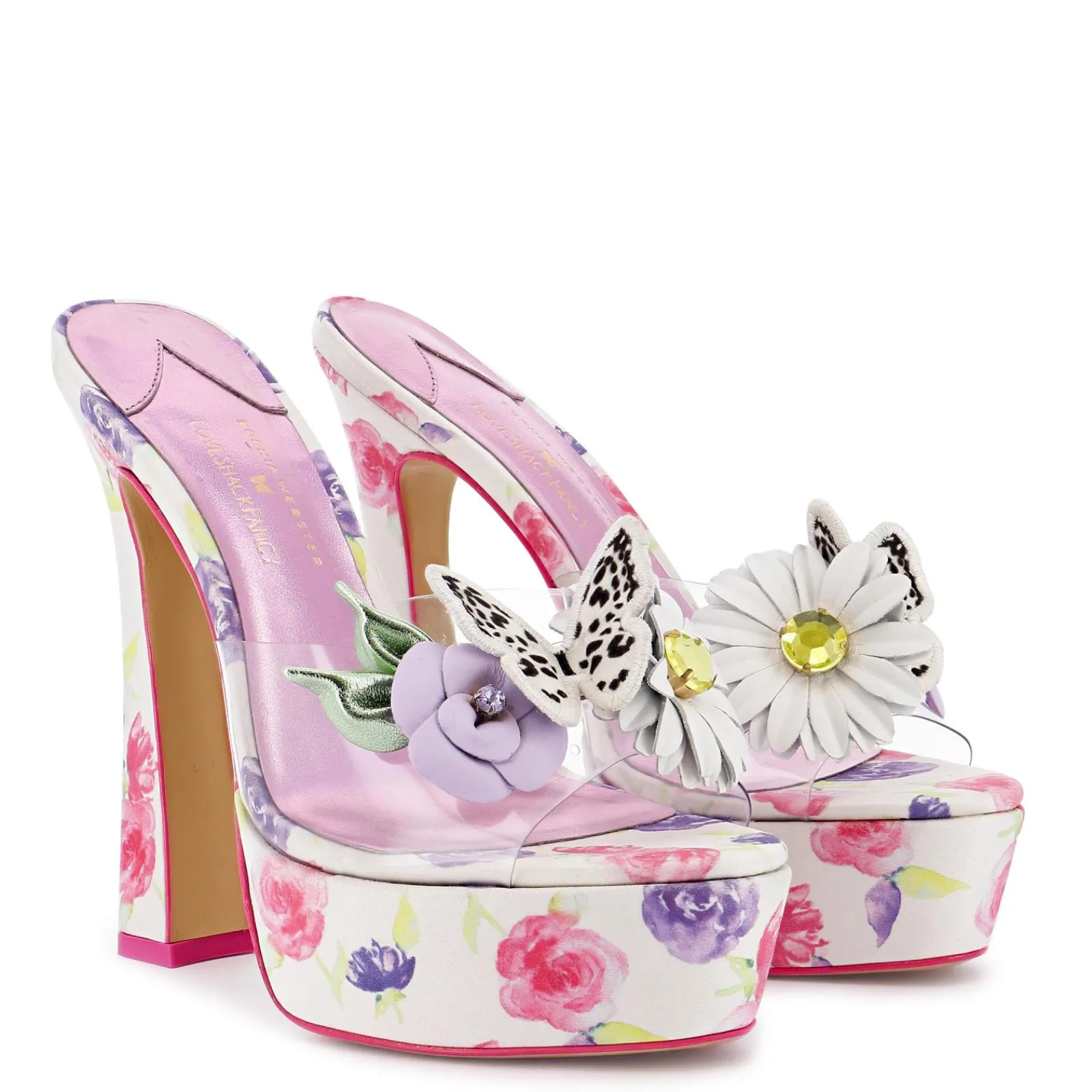 Sophia Webster SWXLSF Wildflower Platform Mule< MATCHING BAGS & SHOES|PLATFORMS