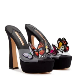 Sophia Webster Vanessa Platform Mule< PLATFORMS|BUTTERFLY SHOES